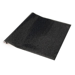 Dc fix Granite Black (Glossy) Self-Adhesive Vinyl Kitchen Wrap