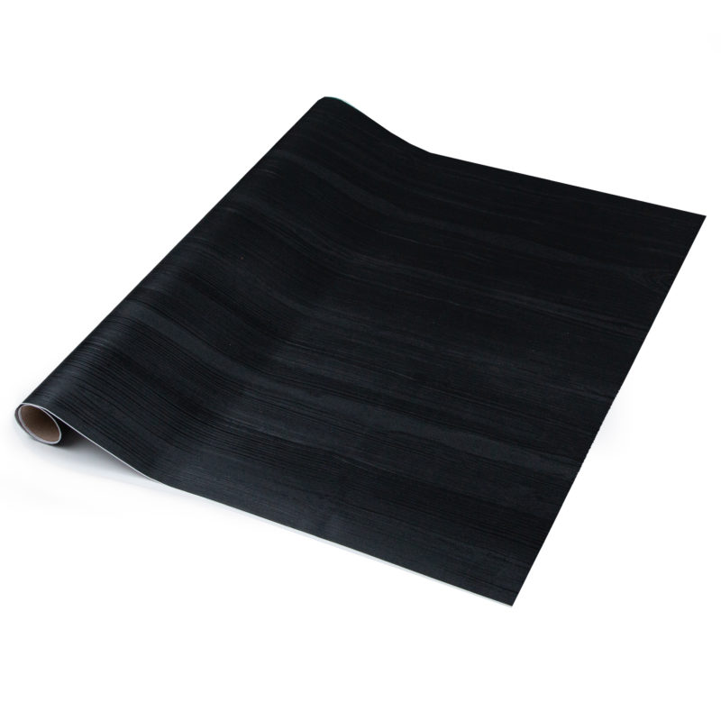 Dc fix Quadro Black (Textured) Self-Adhesive Vinyl Kitchen Wrap ...