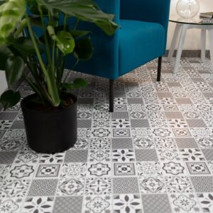 Dc fix Oriental Tiles Self-Adhesive Vinyl Floor Tile