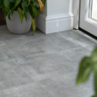 Solid Concrete Self-Adhesive Vinyl Floor Tile
