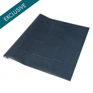 Dc fix Midnight Navy Wood Matt Self-Adhesive Vinyl Kitchen Wrap