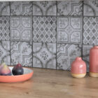 Dc fix Moroccan Style Self-Adhesive Vinyl Wall Tiles for Kitchen Splashback