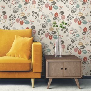 Nu Wallpaper Astrilde Peel and Stick Wallpaper for Kitchen Feature Walls
