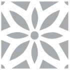 Stencil It Daisy Reusable Tile Stencil for Walls, Floors and Patios