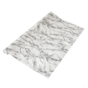 Artifix Carrara Marble Bianco Self-Adhesive Vinyl Kitchen Wrap