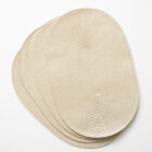 Dc fix Eco-line Wipe Clean Oval Weave Placemat Almond