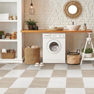 Floor Pops Kingsley Natural Self-Adhesive Vinyl Floor Tile