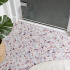 Quadrostyle Terrazzo Clay Pink Wall & Floor Vinyl Tile Stickers 30cm x 30cm