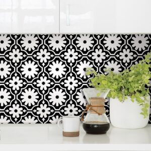 Wall Pops Primrose Self-Adhesive Vinyl Wall Tiles for Kitchen Splashback