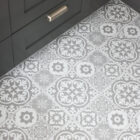 Floor Pops Valencia Grey Self-Adhesive Vinyl Floor Tile 30.5cm(W) 60.96cm(H) 1.5mm(D)