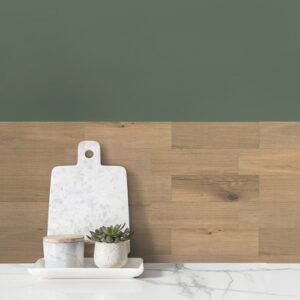 Wall Pops Wooden Panel Natural Self-Adhesive Premium Vinyl Wall Tiles for Kitchen Splashback