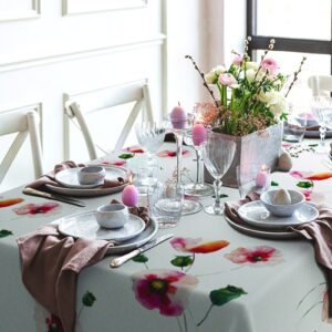 Dc fix Poppyfield Food Safe PVC Free Polyester Tablecloth
