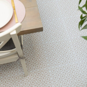 Dc fix Lina Beige Self-Adhesive Vinyl Floor Tile