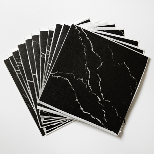 Dc fix Black Marble Self-Adhesive Vinyl Floor Tile